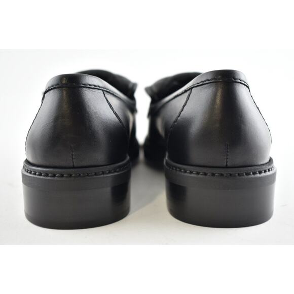 Chanel 22P Black Quilted Flap Turnlock CC Gold Logo Mule Slip On Flat Loafer 38 - Picture 11 of 12